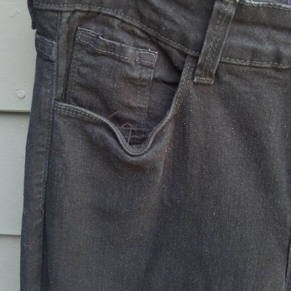Not Your Daughters Jeans NYDJ Black Jeans with Decorated Pockets size 10 - Picture 8 of 9